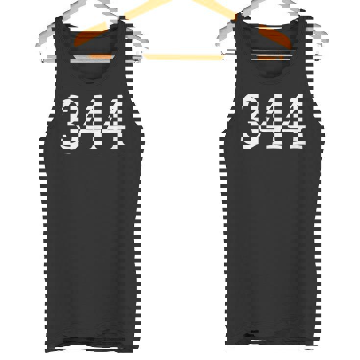 Number 344 、 Jerseyports Birthday タンクトップ