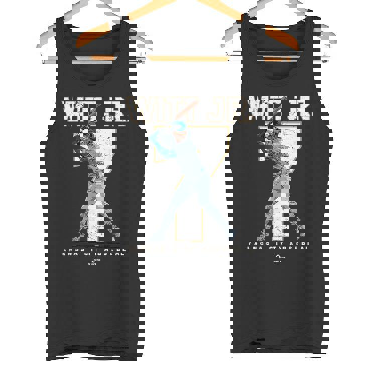 Number And Portrait Bobby Witt Jr Kansas City Mlbpa タンクトップ