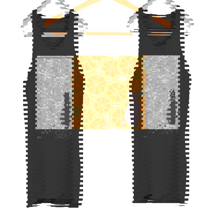 Orange Cat タンクトップ