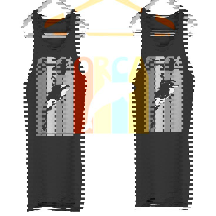 Orca シャチ 動物 タンクトップ