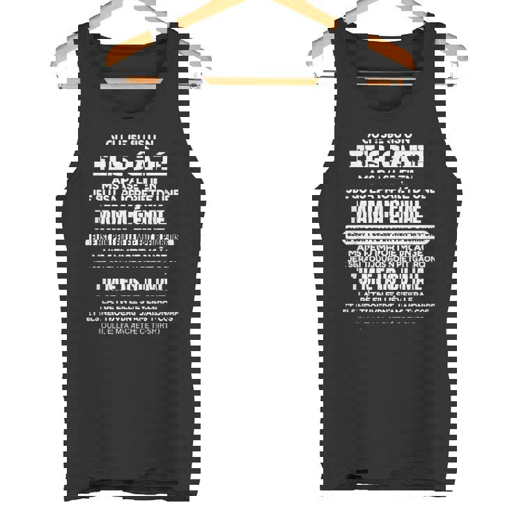 Oui Jeuis Un Fils Gâté Mais Pas Le Tien Débardeur e