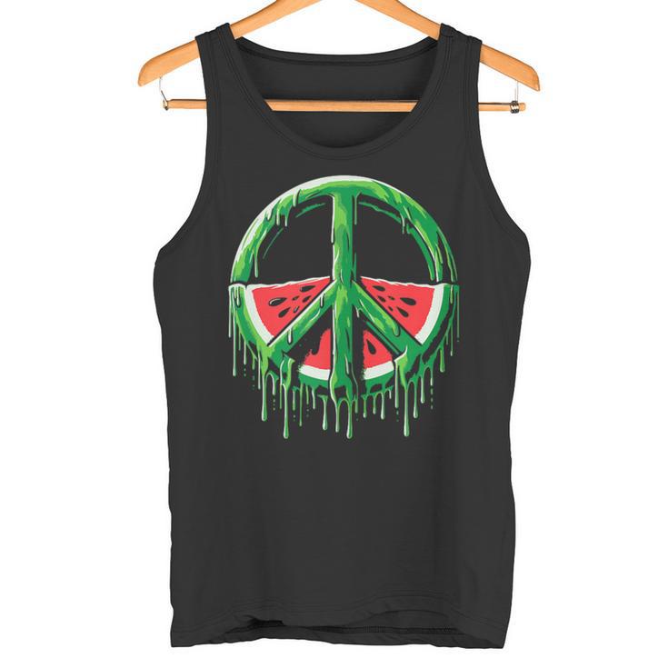 Palestine Watermelon Palestine Peace Watermelon Palestine Camiseta sin mangas