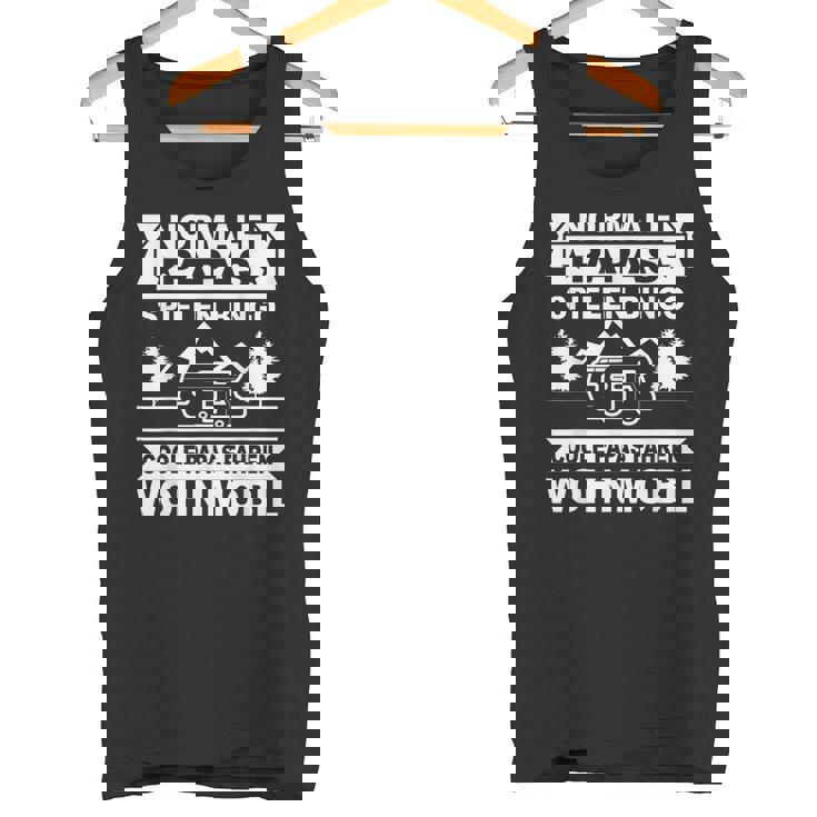 メンズ Papa Caravan 父親 キャンピング クール パパス 運転 モーターホーム タンクトップ