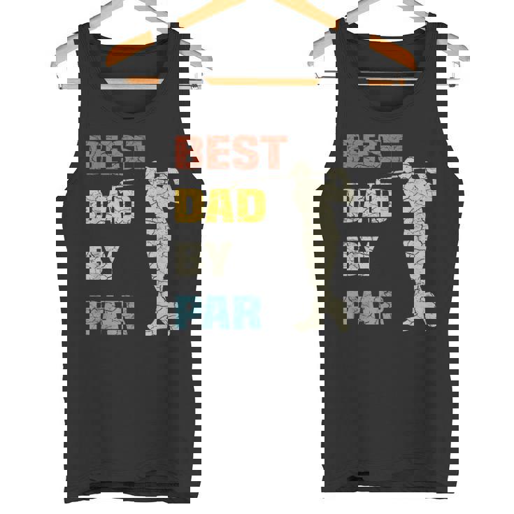 メンズ Par Golf Best Dad タンクトップ
