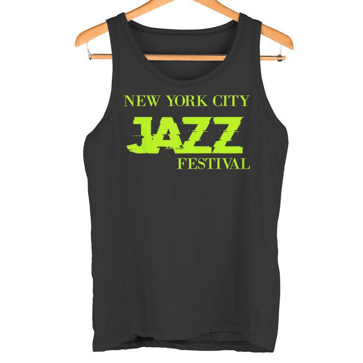 Para Los Amantes Del Jazz Y Músicos El Festival De Té De Nueva York Camiseta sin mangas