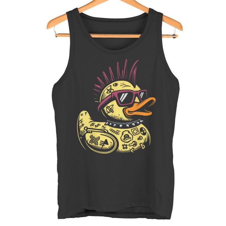 Pato Punk Rocker Punk Camiseta sin mangas