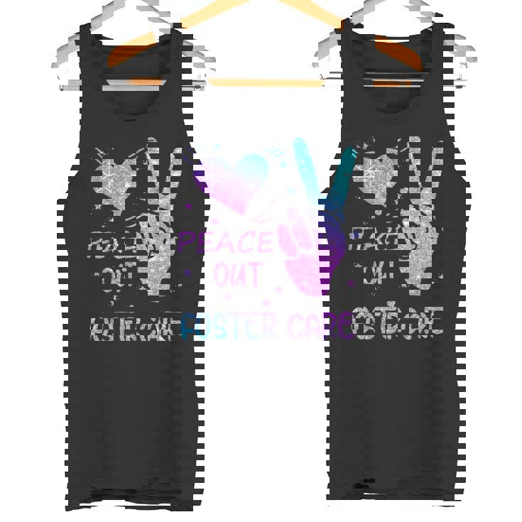 Peace Out フォスターケア 養子縁組 ごっちゃの日 2023 タンクトップ