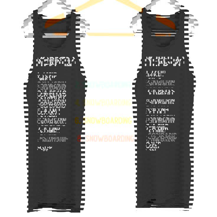 Perfect Day スノーボード シャツ メンズ ボーイズ ティーン スノボ タンクトップ