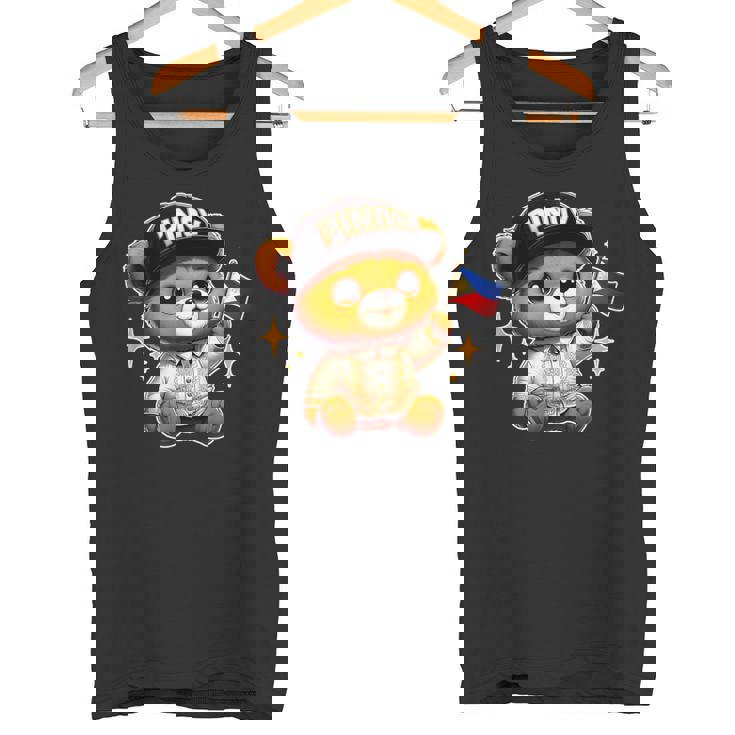 Pinoy バロン フィリピン国旗 フィリピンテディベア タンクトップ