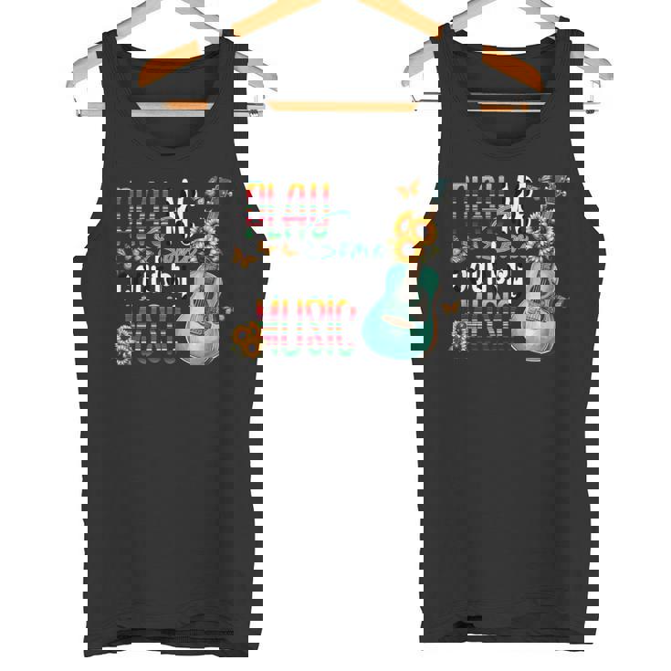 Play Meome Country Music ギターアート タンクトップ