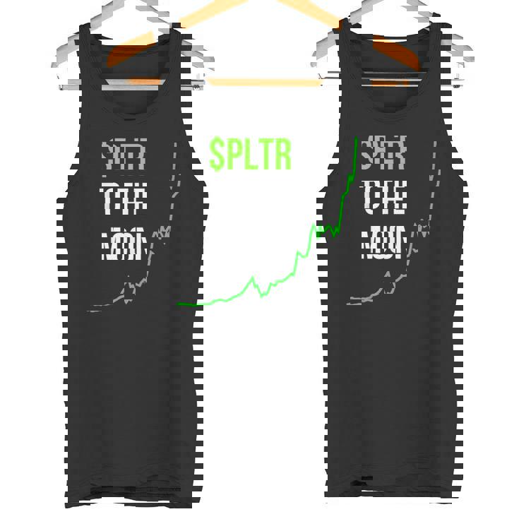 Pltr トゥザムーンストックティッカー Wsb 面白いミーム タンクトップ
