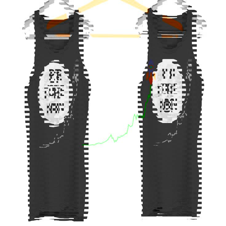 Pltr トゥザムーン株式ティッカー Wsb 面白いミーム タンクトップ