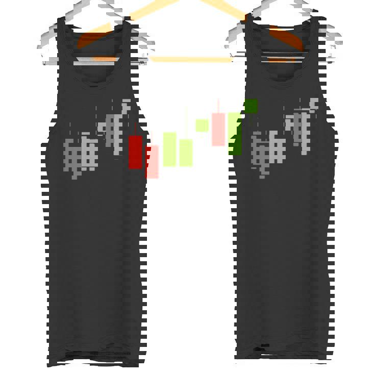 Pocket Cryptotocks グラフ トレーダー 投資家 メンズ レディース タンクトップ