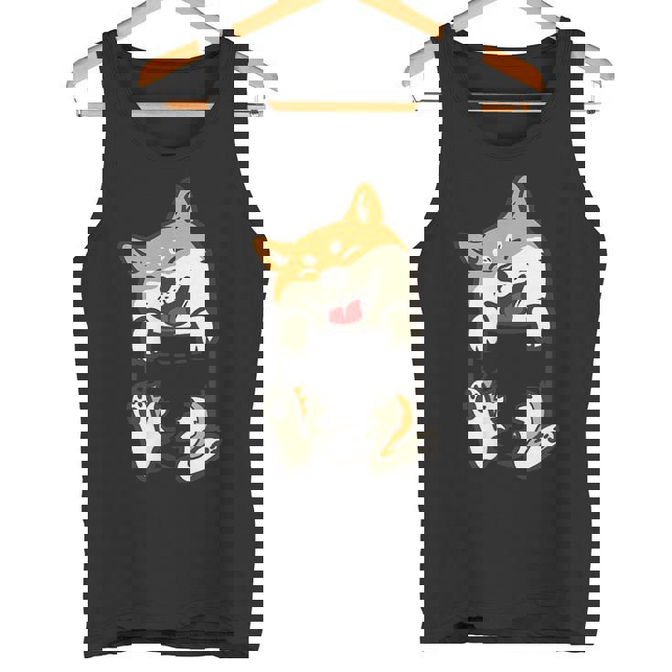 Pockethiba Inu Feet Cute Doge Akita Dog Lover Owner タンクトップ