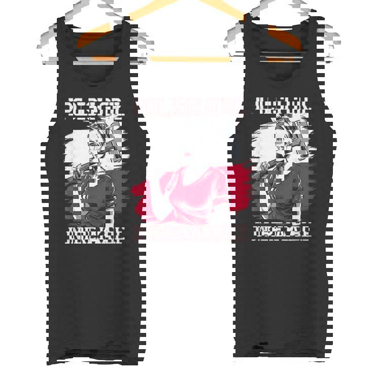 Polonia Polska Poland Polaca Bandera Camiseta sin mangas