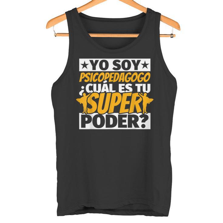 Psicopedagogo Regalos Divertidos Camiseta sin mangas