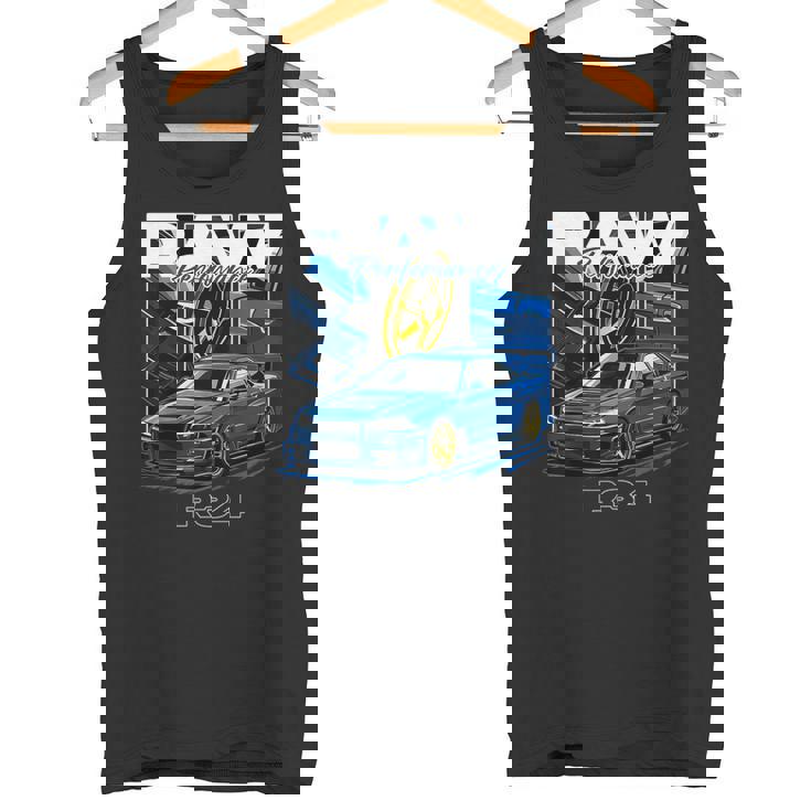 R34車 国産高性能車 ドリフトカー Gtr R34 タンクトップ