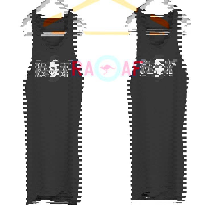 Raafロイヤルオーストラリア空軍ラウンドカンガルーオーストラリア タンクトップ