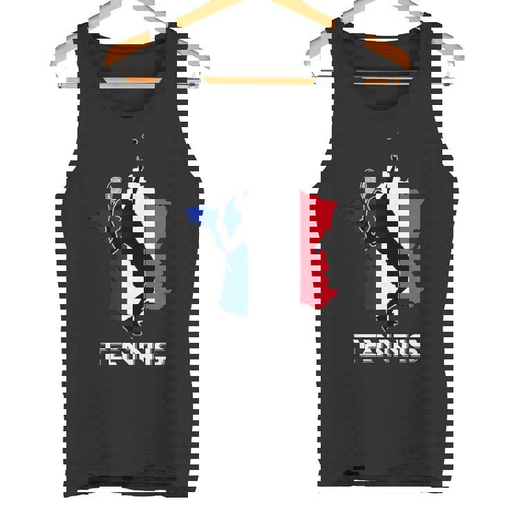 Racketports Coach フランス国旗 チーム フランス テニス タンクトップ