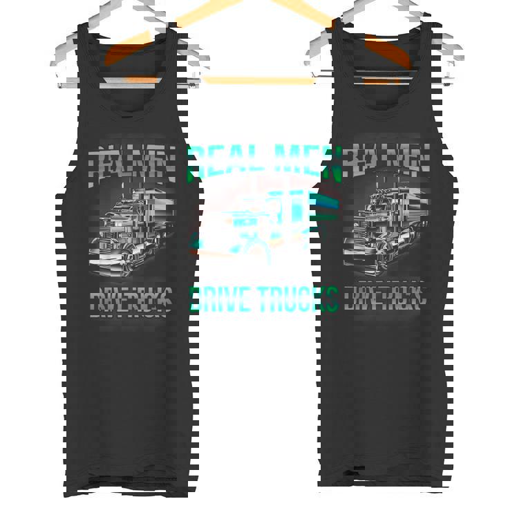Real Drive Trucks ビッグリグトラックドライバー タンクトップ