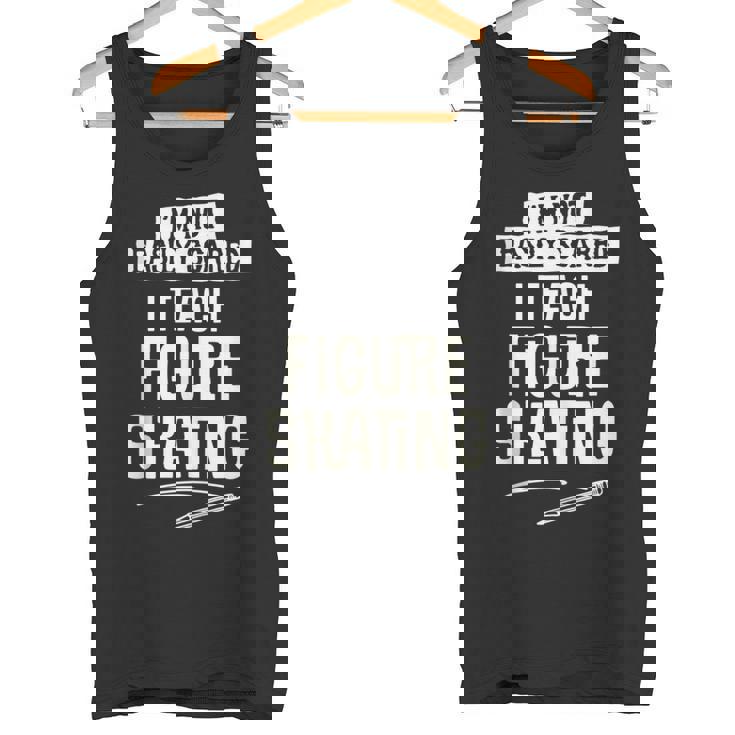 Regalo Para Profesor Enseñar Patinaje Artístico Camisa In Mangas Camiseta sin mangas