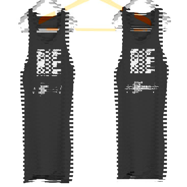 Rie ギター ハートビート 音楽 ギタリスト レトロ ヴィンテージ タンクトップ