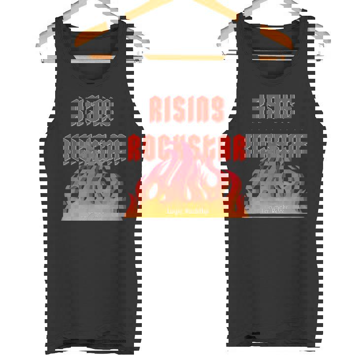 Rising Rockstar Fire Rocker Music Fun ロジックロックスター フェスティバル タンクトップ