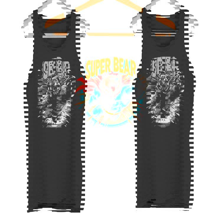 S Gráficas Divertidas Deuper Bear Camiseta sin mangas
