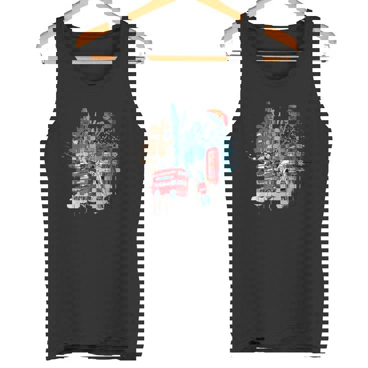 S Gráficas Geniales De Londres Camiseta sin mangas