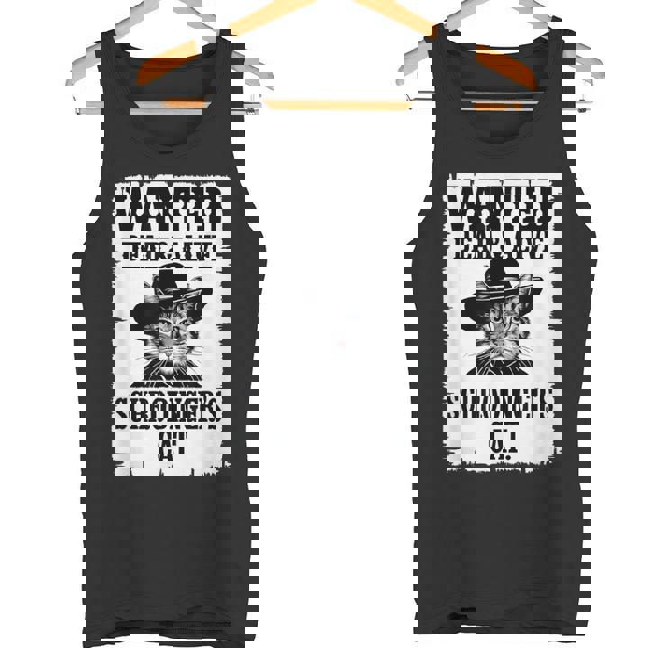 Schrodinger's Cat Wanted Physics シャツ 理科教師 タンクトップ