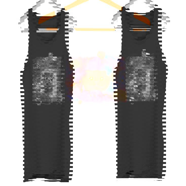 Scottish Fold Cat Comet シャツ タンクトップ