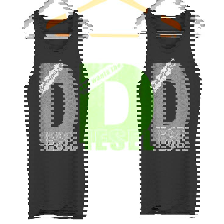 She Wants The Diesel Truck愛好家 タンクトップ