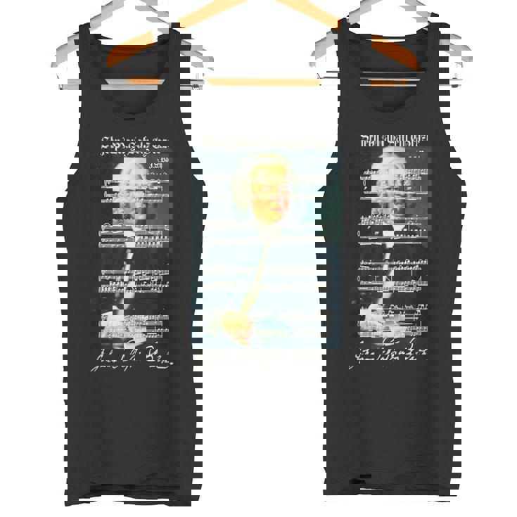 Sheep Mayafely Graze JS Bach Portrait &Ignature Music タンクトップ