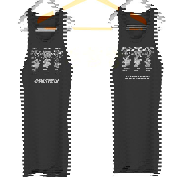 Shovelhead ナックルヘッド パンヘッドtwin オールドスクール オートバイ タンクトップ