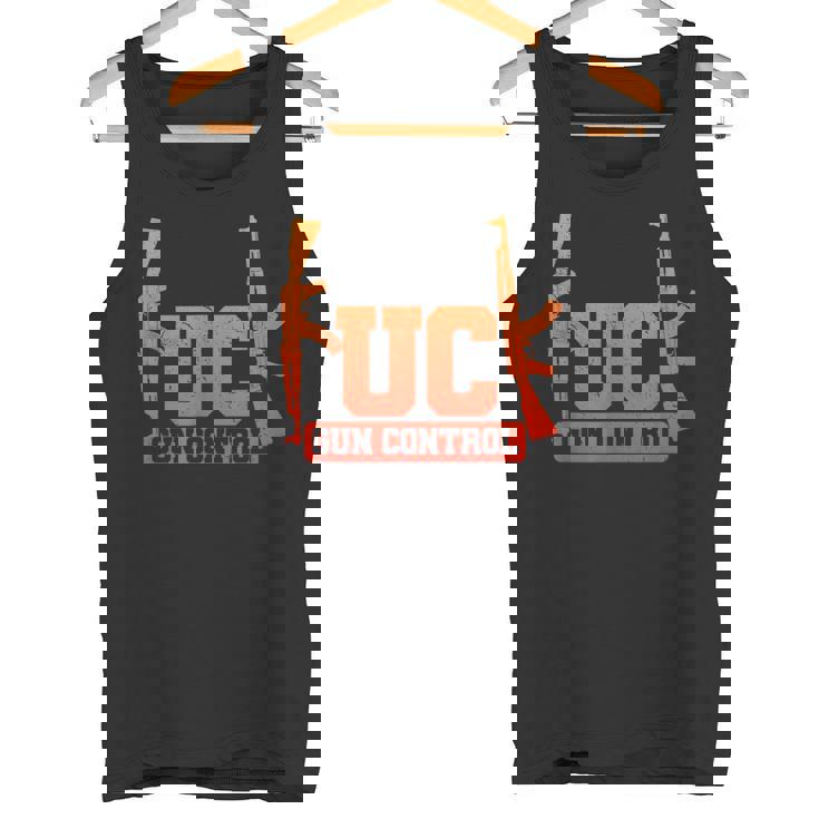 Sin Control De Pistola Pistola Metal Gatillo Ak 47 Camiseta sin mangas
