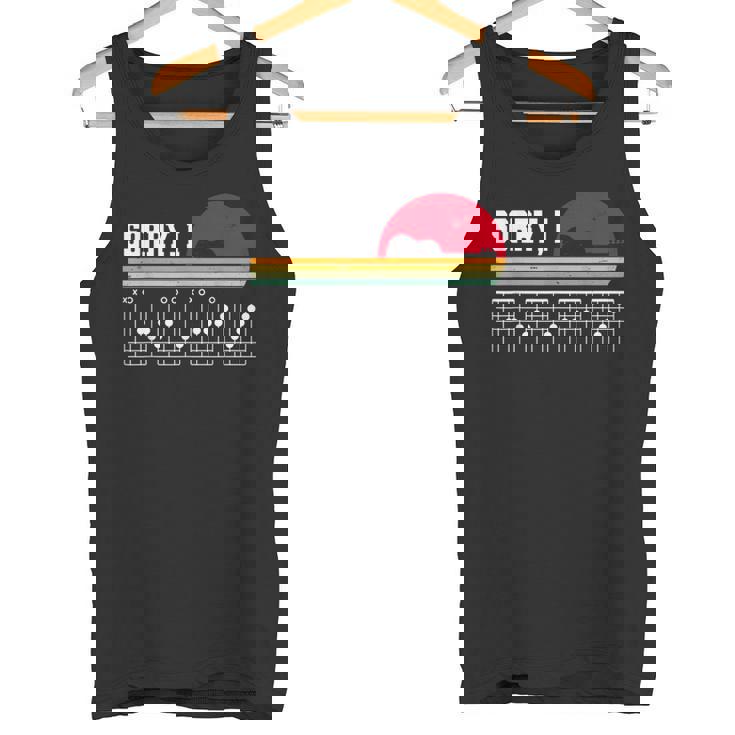 Sorry I Dgaf Hidden Message Guitar Camiseta sin mangas