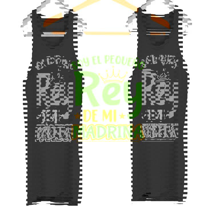 Soy El Pequeño Rey De Mi Madrina Bautizo Camiseta sin mangas