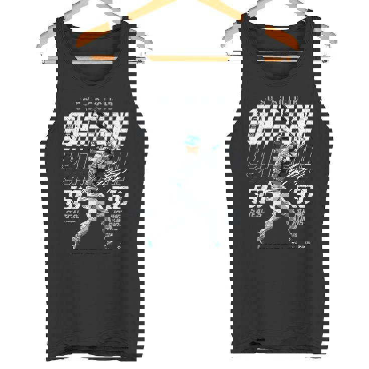 Speed Power Ohtani 50-50 Milestonehohei Ohtani Mlbpa タンクトップ