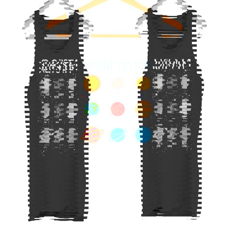 Stem キッズ ボーイズ ガールズ 幼児 太陽系 宇宙惑星 タンクトップ