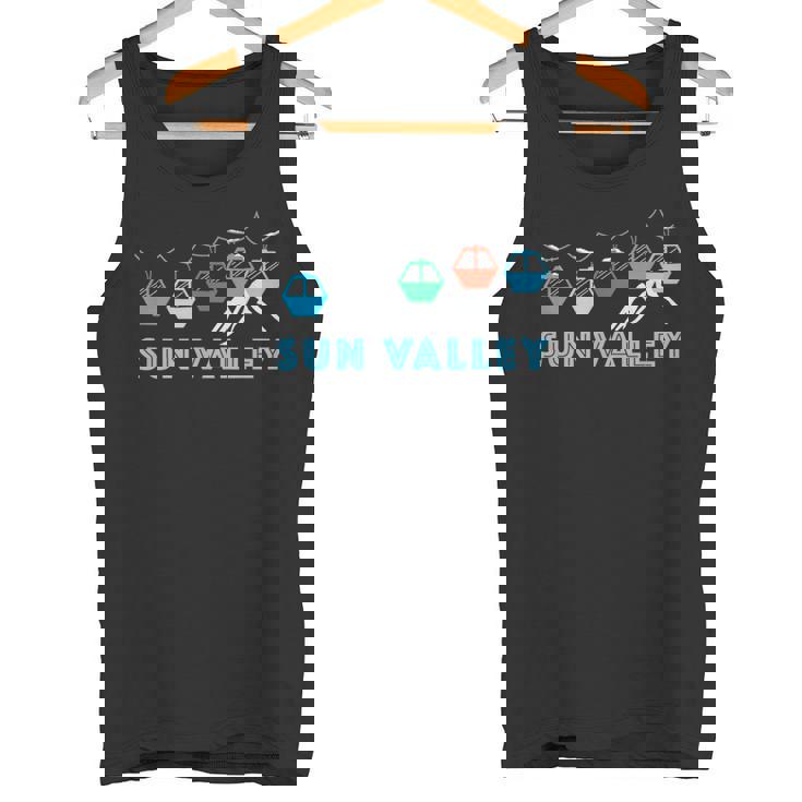 Sunalley スキーマウンテンゴンドラ サンバレー アイダホ タンクトップ