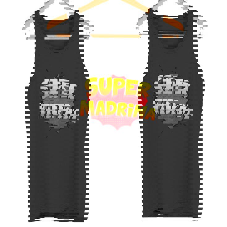 Super Madrina For Madrina De Bautizo Camiseta sin mangas