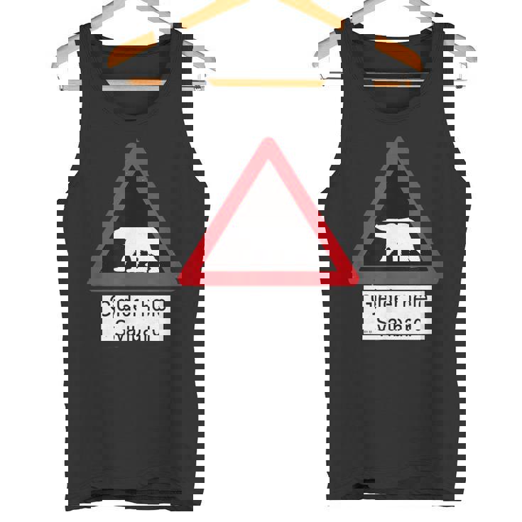 Svalbard Polar Bearign タンクトップ