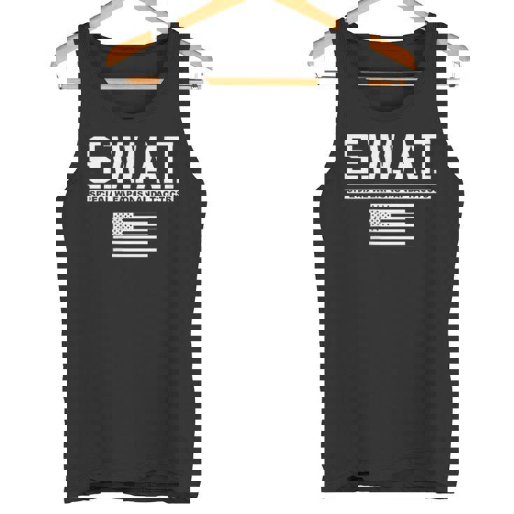 Swat スペシャル 武器と戦術警察WAT タンクトップ