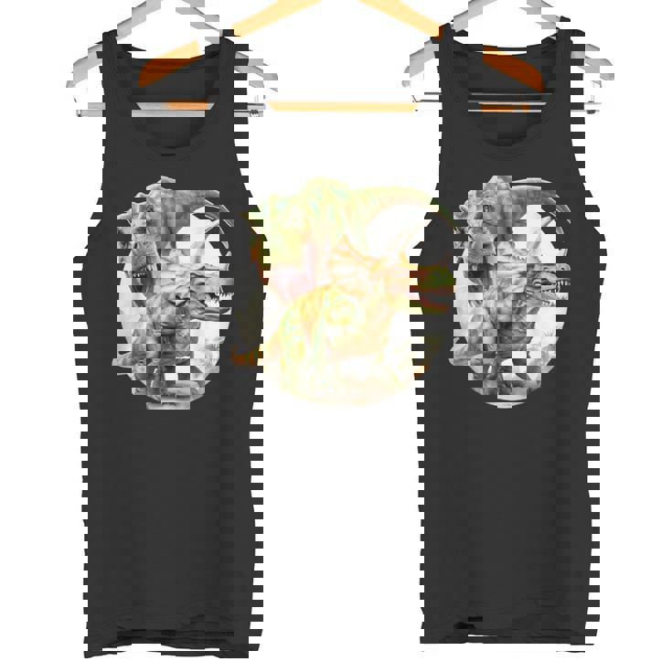 T-Rexs トリケラトプス・ファイティング タンクトップ