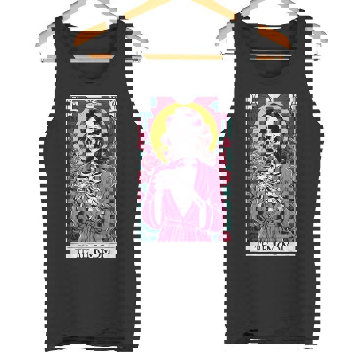 Tarjeta De Tarot Para Mamá Esqueleto Día De La Madre Calavera Camiseta sin mangas