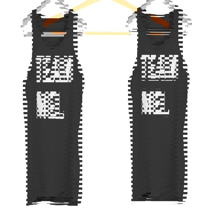 Team Mei 名前 タンクトップ