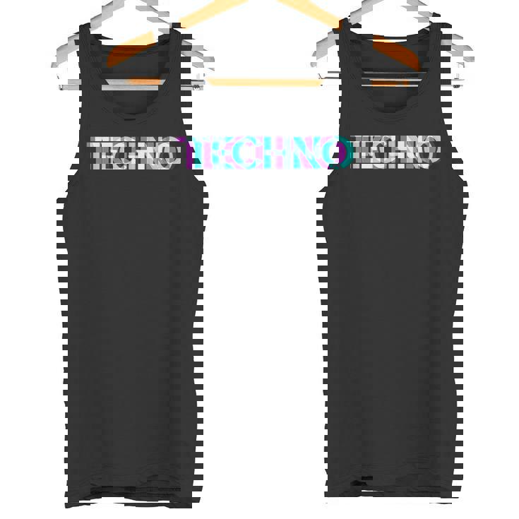 Techno Edm Music Rave Party Raver Dj テクノハウス タンクトップ