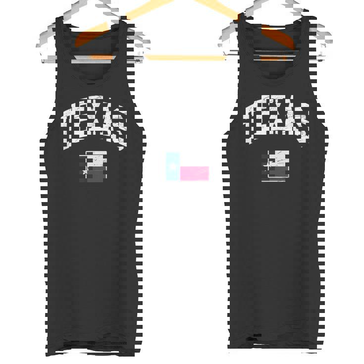 Texas Flag Of Texas Worn Classic タンクトップ