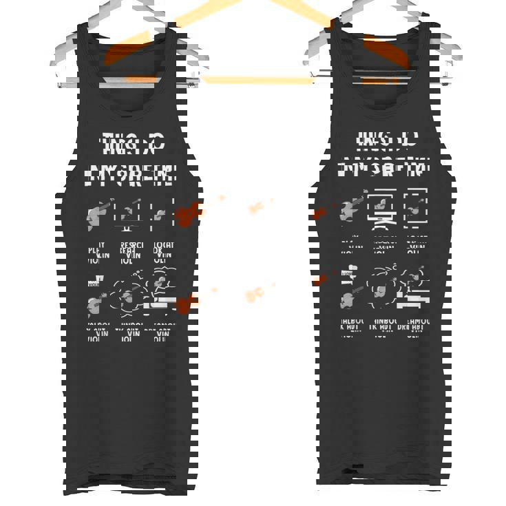 Things I Do In Mypare Time ヴァイオリン タンクトップ