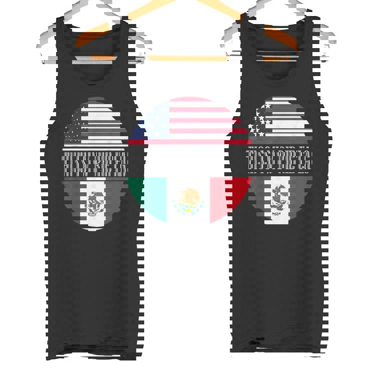 This Is My Pride フラッグ メキシカン アメリカン チカーノ チカーナ メンズ タンクトップ